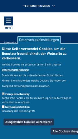 Vorschau der mobilen Webseite www.zfsl-paderborn.nrw.de, Förderverein des Zentrums für schulpraktische Lehrerausbildung (ZfsL)
