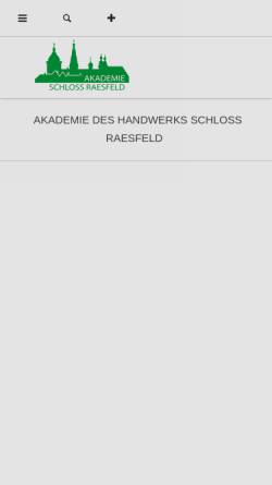 Akademie des Handwerks - Schloss Raesfeld