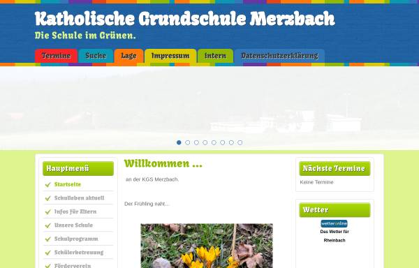 Vorschau von www.kgs-merzbach.de, Katholische Grundschule Merzbach