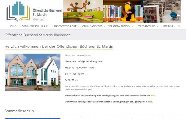 Öffentliche Bücherei St. Martin in Rheinbach