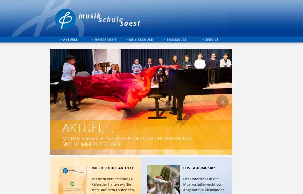 Vorschau von www.musikschulesoest.de, Musikschule Soest