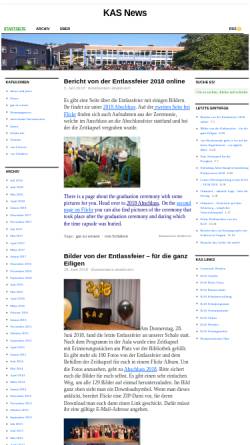 Vorschau der mobilen Webseite www.kas-wenden.de, Konrad-Adenauer-Gemeinschaftshauptschule