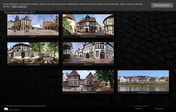 Vorschau von www.stadtpanoramen.de, Minden 360° Stadtpanoramen
