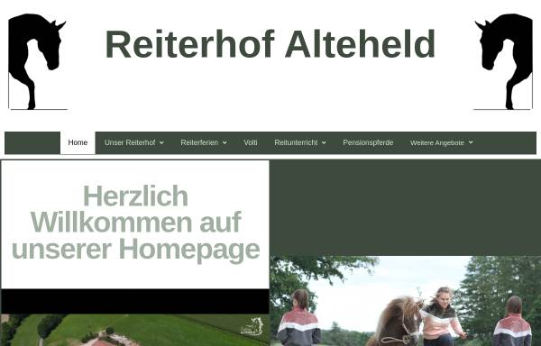 Vorschau von www.reiterhof-alteheld.de, Reiterhof Alteheld