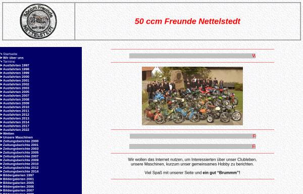 Vorschau von www.50ccmfn.de, 50ccm Freunde Nettelstedt