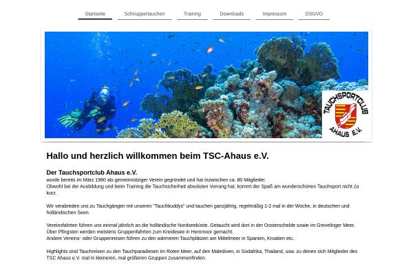 Vorschau von www.tsc-ahaus.de, TSC Ahaus e.V.