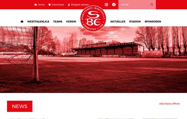 Vorschau von www.borussia-emsdetten.de, Sportverein Borussia