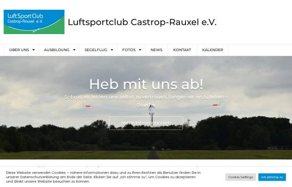 Vorschau von www.lsccr.de, Luftsportclub Castrop-Rauxel