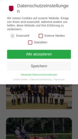Vorschau der mobilen Webseite www.stmartin.de, Reit- und Fahrverein St. Martin Greven-Bockholt e.V.