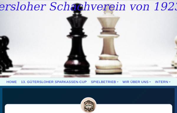 Vorschau von www.gtsv23.de, Gütersloher Schachverein
