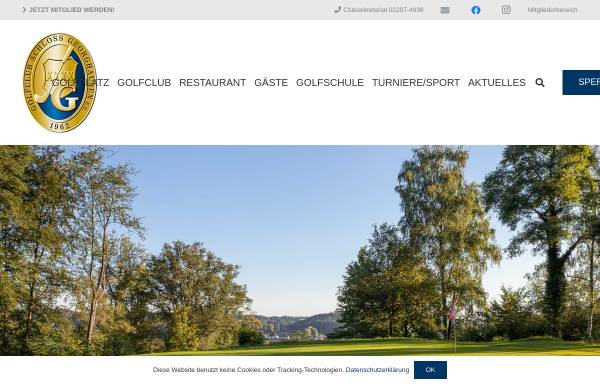 Vorschau von www.golfclub-georghausen.de, Golfclub Schloss Georghausen e.V.