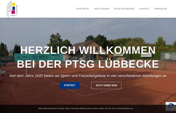 Vorschau von www.ptsg-luebbecke.de, Post und Telekom Sportgemeinschaft Lübbecke e.V. (PTSG Lübbecke)