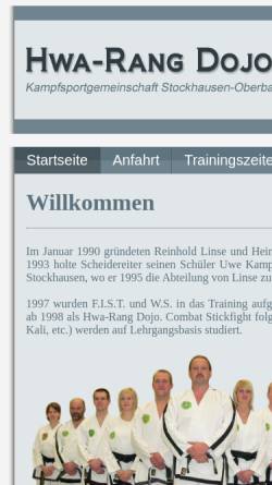 Vorschau der mobilen Webseite www.taekwondo-stockhausen.de, TV 