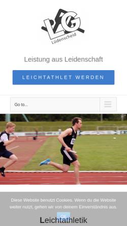 Vorschau der mobilen Webseite www.lg-luedenscheid.de, LG Lüdenscheid