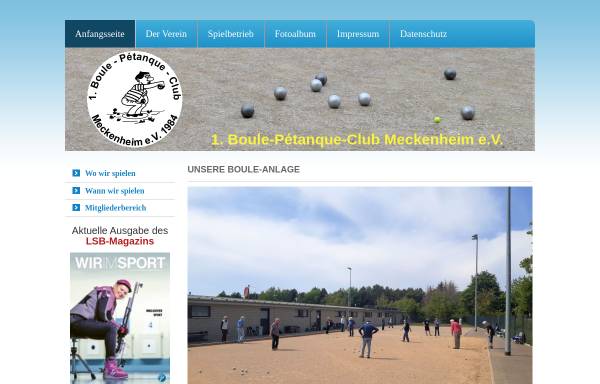 1. Boule-Pétanque-Club Meckenheim e.V. 1984