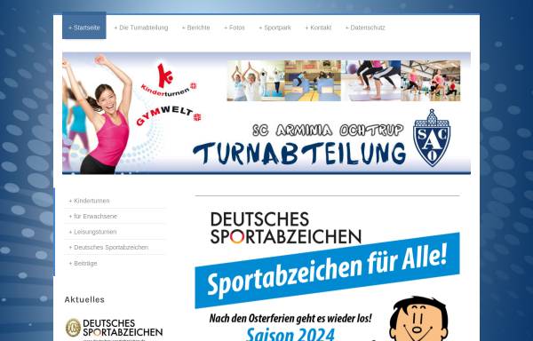 Vorschau von www.turnen-ochtrup.de, Sportclub Arminia Ochtrup von 1912 e.V.