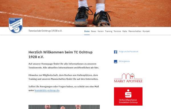 Vorschau von www.tc-ochtrup.de, Tennisclub Ochtrup 1928 e.V.