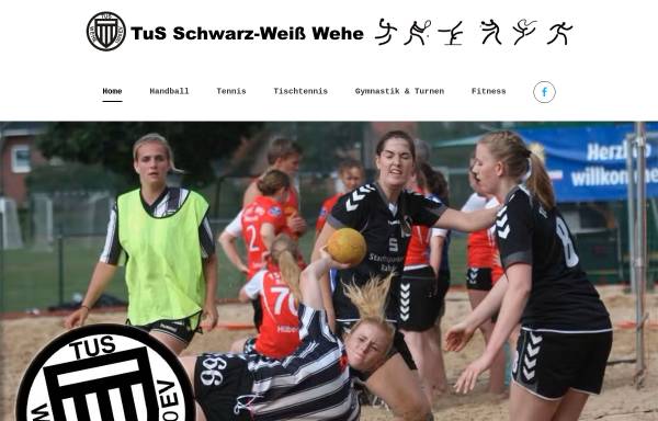 Vorschau von www.tuswehe.de, TuS Schwarz-Weiss 1920 e.V. Wehe