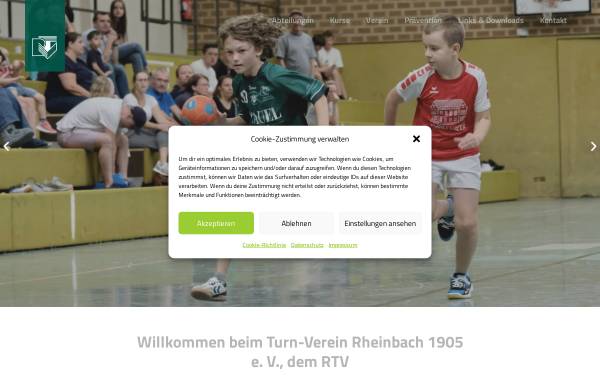 Vorschau von www.tv-rheinbach.de, Turn-Verein Rheinbach 1905 e.V.