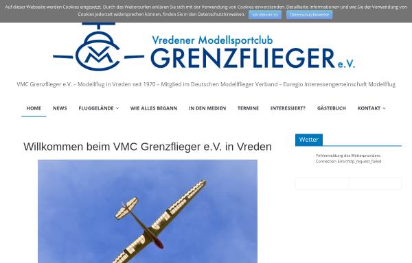Vorschau von www.vmc-grenzflieger.de, VMC Grenzflieger e.V.