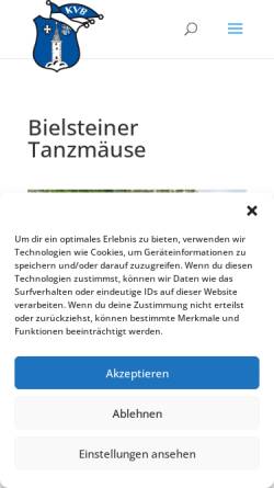 Vorschau der mobilen Webseite www.die-tanzmaeuse.de, Tanzgruppe 