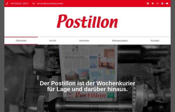 Vorschau von www.postillon.com, Der Postillon