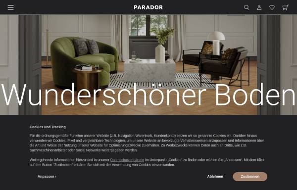 Vorschau von parador.de, Parador GmbH