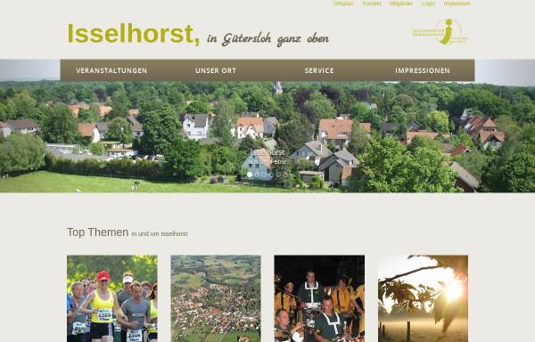 Vorschau von www.gt-isselhorst.de, Werbegemeinschaft Isselhorst