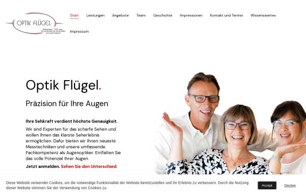 Optik Flügel