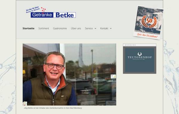 Vorschau von getraenke-betke.de, Getränke Betke GmbH & Co. KG