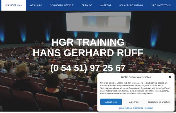Vorschau von hgr-persoenlichkeitstraining.de, HGR Training