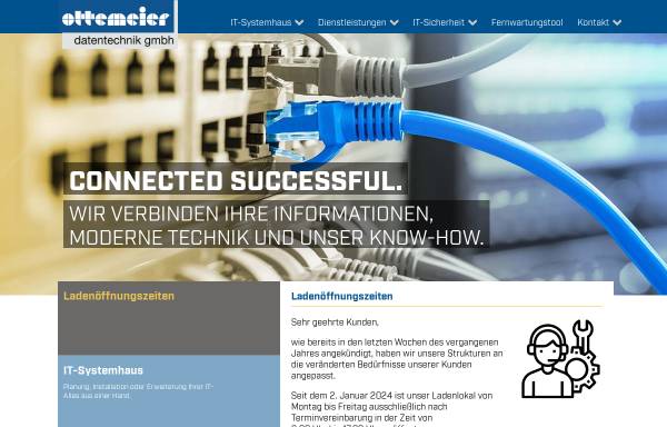 Vorschau von www.ottemeier.de, Ottemeier Büro- und Datentechnik