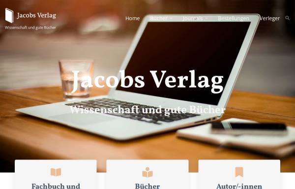 Vorschau von www.jacobs-verlag.de, Verlag Hans Jacobs