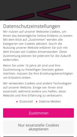 Vorschau der mobilen Webseite www.smk-schlosserei.de, SMK Schlosserei