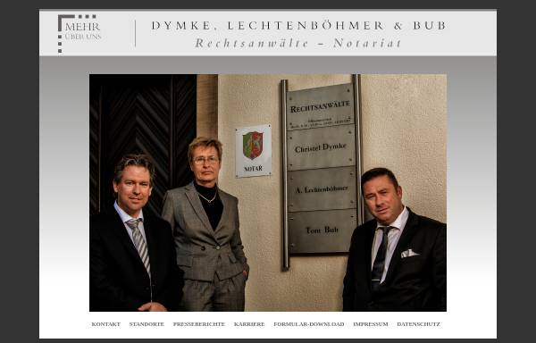 Vorschau von www.rechtsberatung-marl.de, Rechtsanwälte Dymke, Lechtenböhmer & Bub