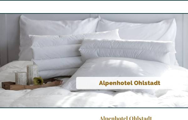 Vorschau von alpengasthof-ohlstadt.de, Hotel Alpengasthof Ohlstadt