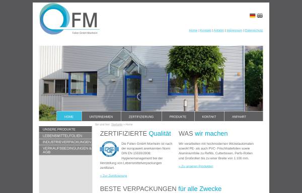 Vorschau von www.folien-monheim.de, Folien GmbH Monheim