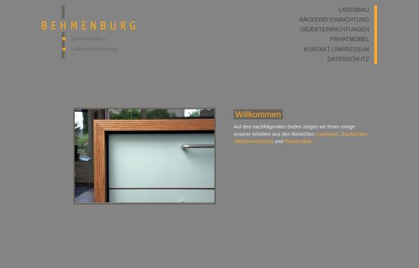 Vorschau von www.behmenburg.com, Behmenburg, Ladenbau