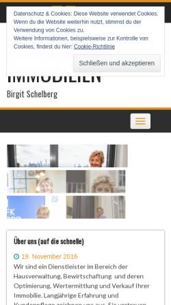 Vorschau der mobilen Webseite www.immobilien-moers.net, Schelberg Immobilien Moers GmbH