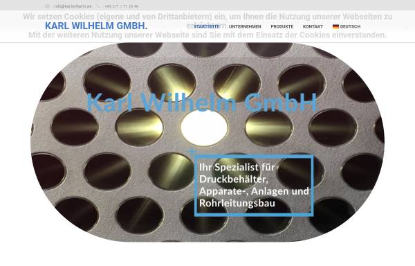 Vorschau von www.karlwilhelm.de, Karl Wilhelm GmbH