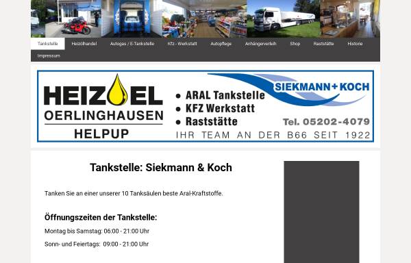 Vorschau von www.siekmann-koch.de, Siekmann & Koch GmbH