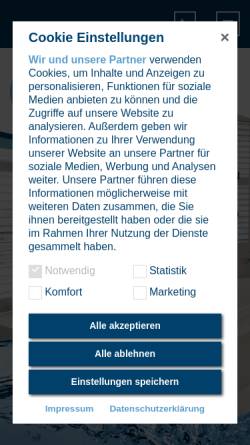 Vorschau der mobilen Webseite www.sanitaer-heizung-vergin.de, Michael Vergin, Sanitär- und Heizungsinstalltion
