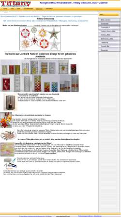 Vorschau der mobilen Webseite www.glaskunst24.de, Tiffany - Glasdesign