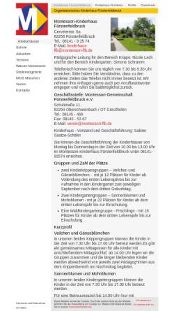 Vorschau der mobilen Webseite www.montessori-ffb.de, Montessori Gemeinschaft Fürstenfeldbruck