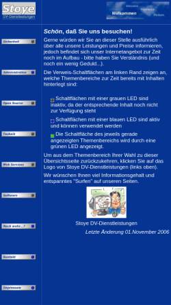 Vorschau der mobilen Webseite www.stoye-dv.de, Stoye DV-Dienstleistungen