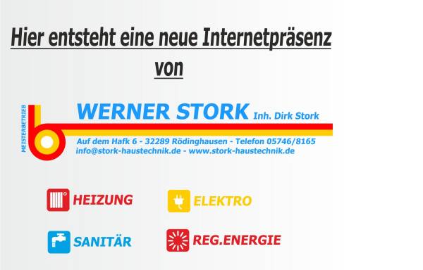 Vorschau von www.stork-haustechnik.de, Stork Haustechnik, Rödinghausen