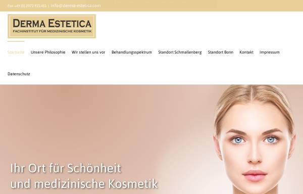 Derma Estetica, Fachinstitut für medizinische Kosmetik