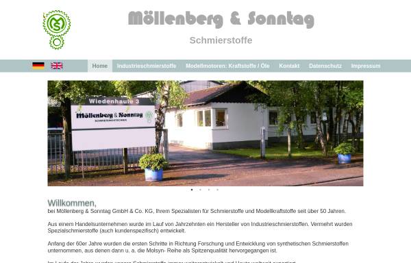 Vorschau von www.ms-schmierstoffe.de, Möllenberg & Sonntag OHG, Schwelm