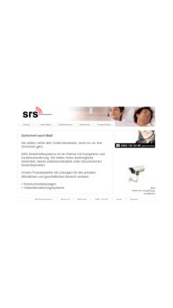 Vorschau der mobilen Webseite www.srs-systeme.de, SRS Sicherheitssysteme