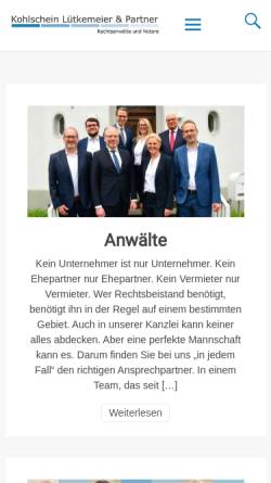 Rechtsanwälte Kohlschein, Lütkemeier & Partner